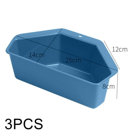

Triangular Corner Sink Drain Rack Shelf Basket Food Strainer Vegetable Fruit Drainer Sponge Holder Kitchen Filter