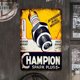 thumbnail image 4 of Placa Metal Vintage Enchufe Pintura Hierro Rectangular Del 30x40cm, 4 of 9