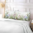 thumbnail image 5 of GZHJMY Herbs and Wild Flowers Pillowcase Queen Size, Super Soft Pillow Shams Covers, Plush Cozy Pillow Cases with Zipper, 20" X 30"（103）, 5 of 6