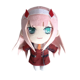 thumbnail image 1 of Muñeca de peluche de DARLING in the FRANXX 02, muñeco de felpa suave de Anime, almohada de felpa linda de DARLING in the FRANXX ZERO TWO, 20cm, 1 of 5
