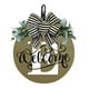 thumbnail image 1 of Placa decorativa personalizada para la puerta principal de madera y placa para la entrada de la casa, cartel de puerta durante todo el año, 1 of 1