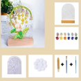 thumbnail image 1 of DIY Water Ripple Night Light Acrylic Flower Ambient Light Bedroom Ornament Children's Day Gift, 1 of 5