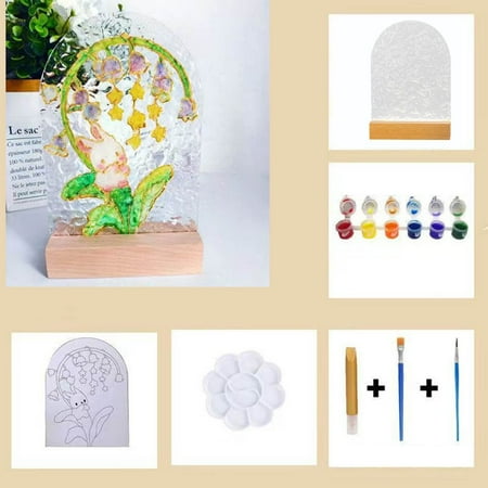 

Gogusuu Night Light Night Lights Plug Into Wall Clearance Sales Today Deals Prime DIY Water Ripple Night Light Acrylic Flower Ambient Light Bedroom Ornament Children s Day Gift