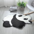 thumbnail image 6 of 80 x 43cm Home Dining Room Carpet Floor Mat Fluffy Rug for Bedroom Decoration, 6 of 8