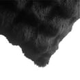 thumbnail image 5 of Better Homes & Gardens Faux Fur Bubble 22" x 22" Decorative Pillow for Adults, Rich Black, 5 of 7