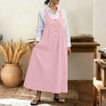 thumbnail image 4 of ClodeEU Women's Sleeveless Jumper Dress with Pockets,Casual Loose Tank Dress Pink,Womens Plus M, 4 of 7