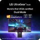 thumbnail image 2 of LG UltraGear 32GS95UE-B 32" 16:9 Modo Dual 4K UHD 240Hz y Monitor de Juegos OLED HDR Full HD 480Hz, 2 of 5