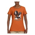 thumbnail image 2 of If It's Not an English Springer Spaniel It's Just a Dog Gift | Womens Dog Lover Graphic T-Shirt, Orange, 2XL, 2 of 3