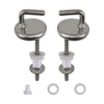 thumbnail image 1 of 2-Pack Durable Quick Release Toilet Seat Hinges - Easy Install Hardware for Secure and Comfortable Seating, 1 of 5