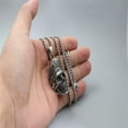 thumbnail image 2 of GKNET Mens Stainless Steel Fashion Gothic Punk Biker Skull Pendant Necklace, 2 of 9