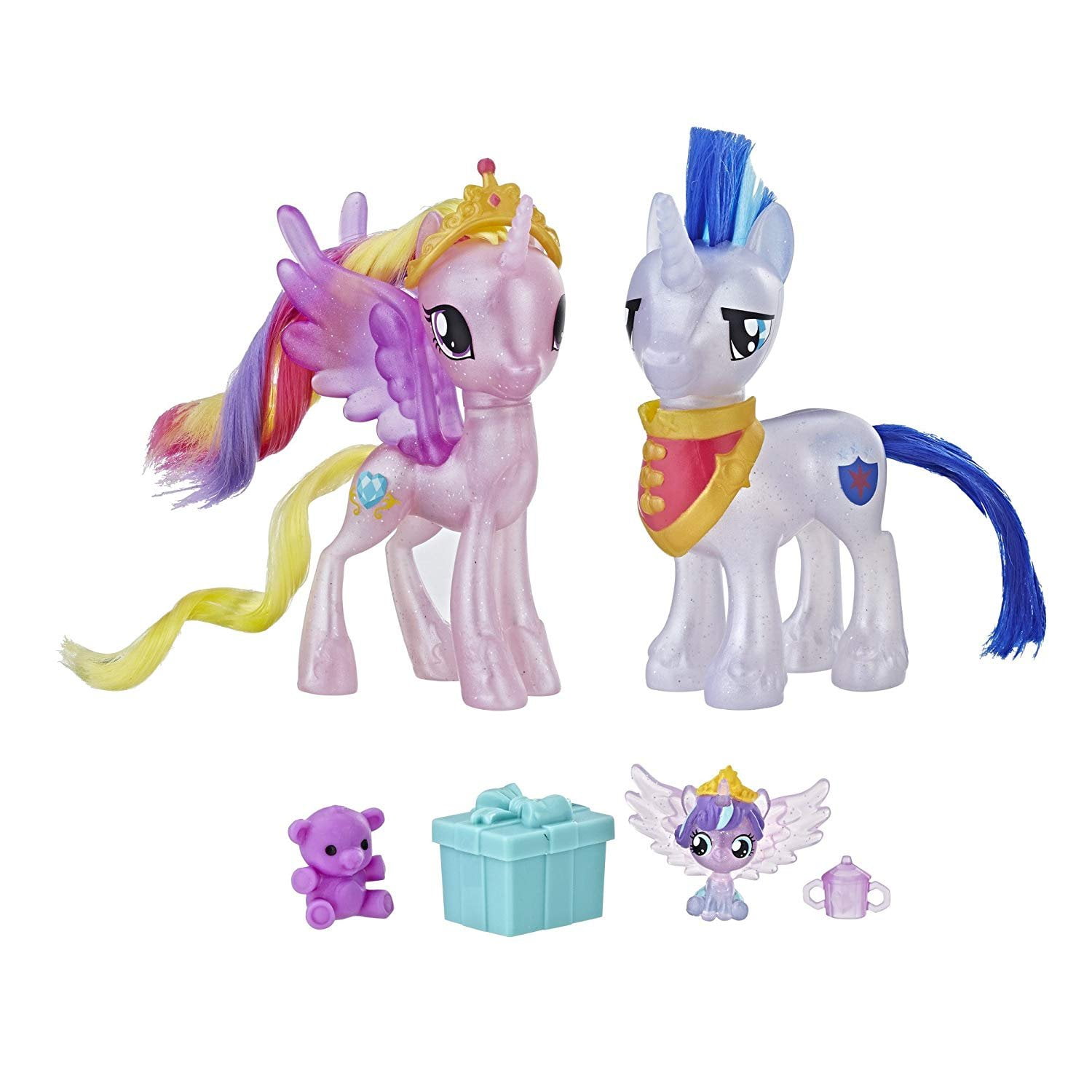 My Little Pony Princess Cadance & Shining Armor Set & Baby Flurry Heart!