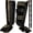 Gold, variant on RDX Shin Guards for Kickboxing, Maya Hide Leather KARA Instep Foam Protection, Red