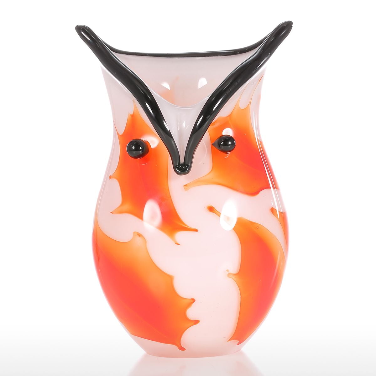 Tooarts Colorful Whale Gift Glass Ornament Animal Figurine Handblown Home U7B5 