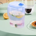 thumbnail image 1 of Jarra de bebidas de jarra de agua gran capacidad de gran capacidad de té helado recipiente de jugo de té recipe de agua fría jarra de agua para L, 1 of 8