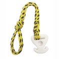 thumbnail image 4 of Graflsoa Durable Polyethylene Tow Rope Connector for Water Sports, 55cm, High Tensile Strength, Yellow/Black Design, Fits Up to 6000lb Ropes, 4 of 5