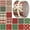 Christmas Plaid, variant on 40Pcs Jelly Roll Fabric Strips for Quilting and Sewing, 2.6" x 20" Precut Fabric for DIY Crafting, Chrsitmas Series