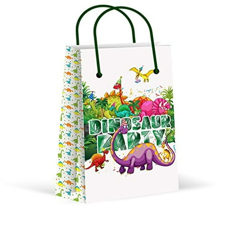 LARZN Dinosaur Party Favor Bags, New, Treat Bags, gift Bags ,goody Bags ...