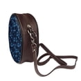 thumbnail image 3 of Lsque BLUE Flamingo Birds Pattern Shoulder Bag – Microfiber Leather Crossbody with Detachable Strap & Handle Ring, Waterproof & Durable, Elegant Everyday Carry, 3 of 5