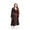 Brown, variant on Women's Aslaug Viking Coat in Brown, size: 3X-Large by Medieval Collectibles