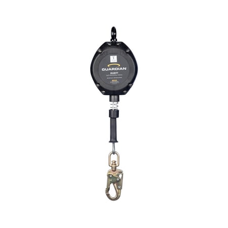 Guardian Fall Protection 10950 11-Foot Yellow Jacket Cable SRL with ABS Reinf...