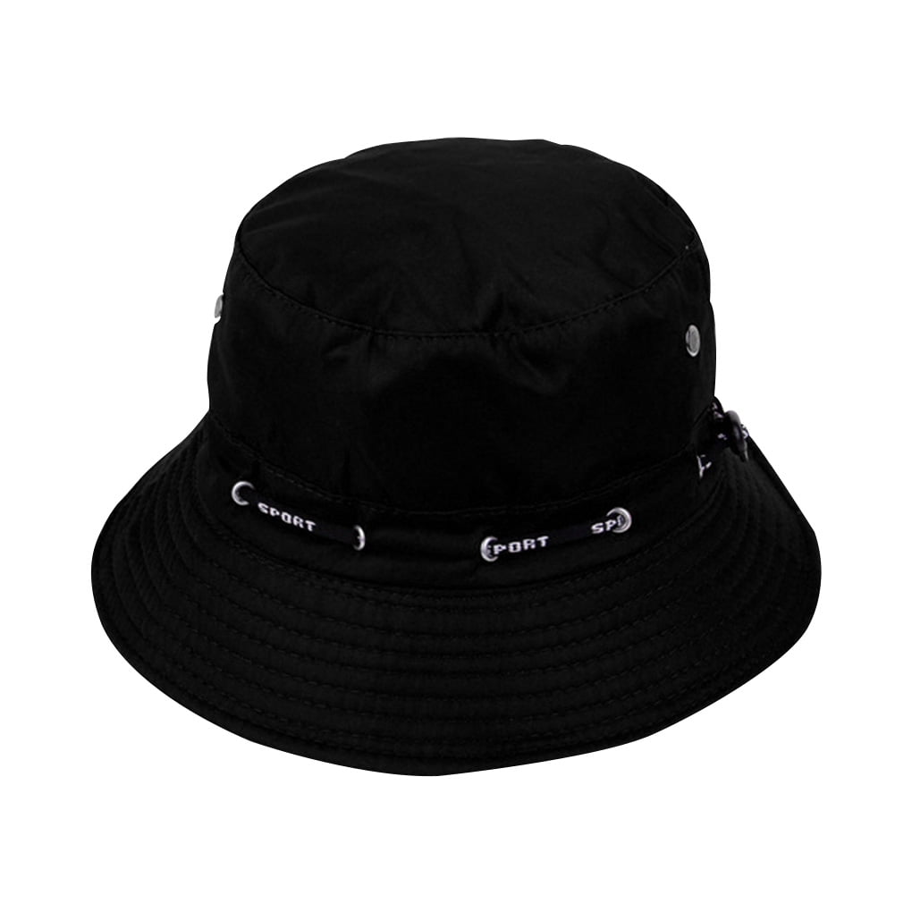 Elehui Bucket Hat Foldable Cotton 56-58cm Sun Beach Cap Fisherman's Hat for Holidays School Shopping Hiking for Unisex Women Men Outdoor Sport Hiking Camping Traveling 