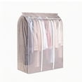 thumbnail image 1 of Protector de Ropa Colgante, Bolsas de Almacenamiento en el Armario Colgante Impermeable a Prueba de Polvo Translúcida, Bolsas para Ropa para Guardarropas para Vestidos, Trajes, Abrigos, 1 of 4