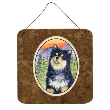 Carolines Treasures SS1057DS66 Finnish Lapphund Aluminum Metal Wall or Door Hanging Prints, 6 x 6", Multicolor