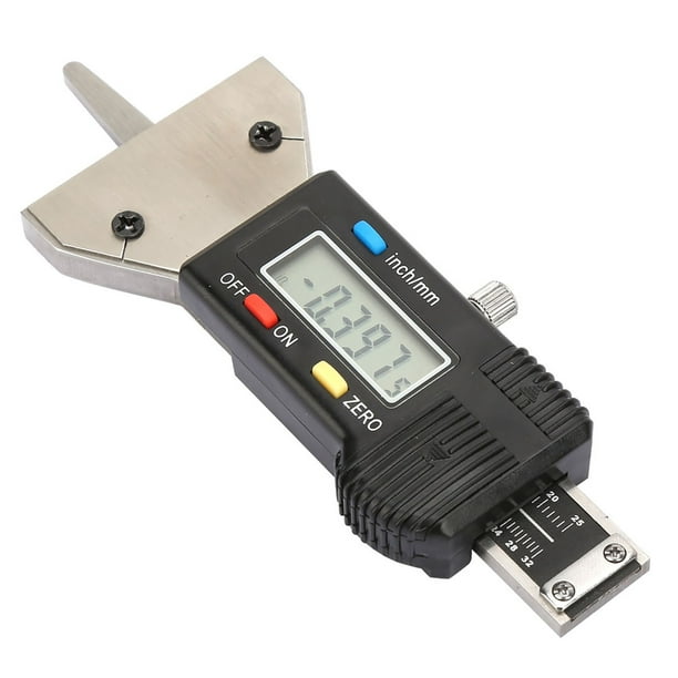 Medidor De Profundidad De La Banda De Rodadura Detección De Neumáticos Neumático Digital LCD De 0-25 Mm