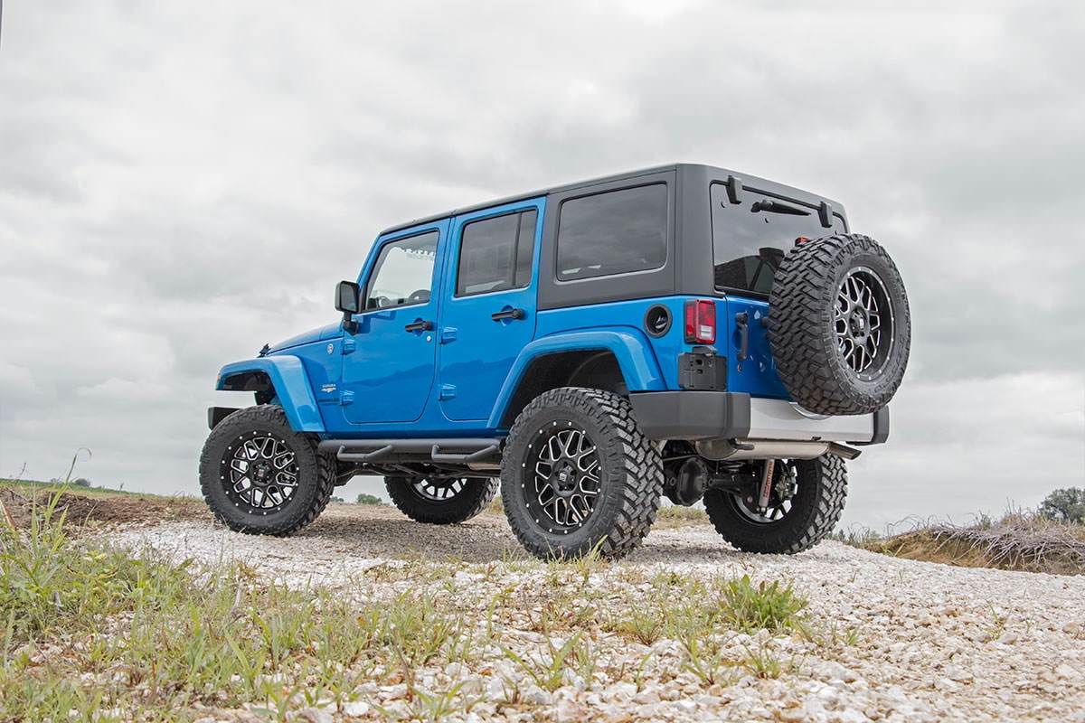 Rough Country 3.5" Lift Kit (fits) 2007-2018 Jeep Wrangler JK 4DR | N3 Shocks | Suspension System | 69430