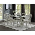 thumbnail image 2 of Boraam Jamestown 7pc Dining Set Antique White Finish, 2 of 3