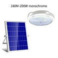 thumbnail image 4 of Bearachild Lámpara de techo alimentada por energía Solar, mando a distancia, recargable, sellado, para dormitorio, balcón, luz a prueba de polvo Iluminación y accesorios 240M 200W Bearachild HA073446-03, 4 of 6