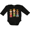 thumbnail image 3 of Inktastic Christmas Three Wisemen Boys or Girls Long Sleeve Baby Bodysuit, 3 of 5