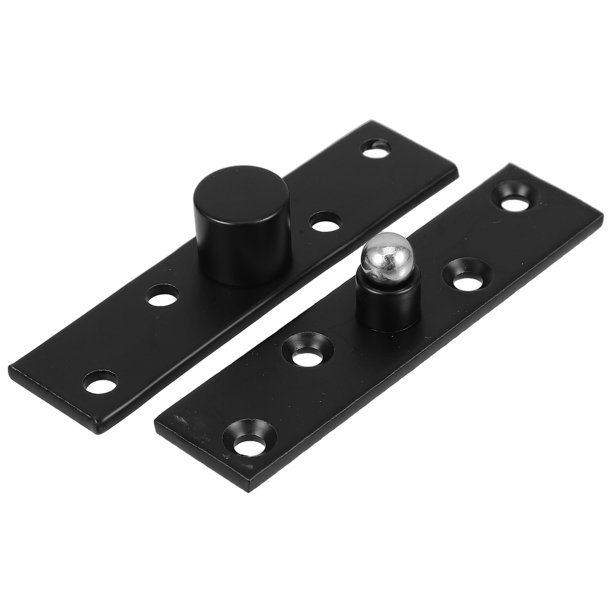 BESTYASH Bisagra Pivote Negro Acero Inoxidable Para Puerta Invisible Rotatable