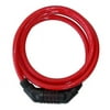 Winner International UTL901 6 Foot Resettable Cable Lock - Red
