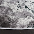 thumbnail image 3 of SAFAVIEH Craft Kaelee Abstract Area Rug, 6'7" x 6'7" Round, Grey/Green, 3 of 8