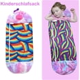 thumbnail image 3 of Saco de dormir para niños pequeños Saco de dormir 2 en 1 suave y esponjoso con almohada para niñas y niños jugando a dormir Negro M Sincero Electrónica, 3 of 5