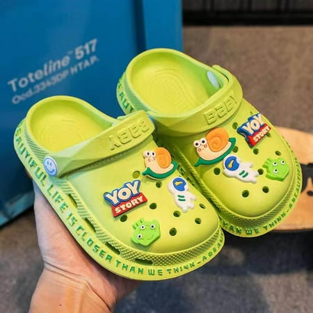 

Toddler Kids Clogs Soft Sole Anti Slip Lightweight Breathable Sandals