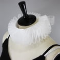 thumbnail image 4 of Collar Payaso Isabelino Cosplay Ajustable Sunnimix Niños Blanco Cuello con volantes, 4 of 8