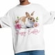 thumbnail image 5 of Camisetas casuales de manga corta con estampado de conejo de Pascua para hombre, 5 of 8