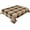 Mutli, variant on Rectangle Tablecloth 60x84inch, Buffalo Plaid Check Vinyl Table Covers Waterproof Oilcloth Table Cloth Linens, Tablecloths for Outdoor Dining Wedding Party Camping, Brown