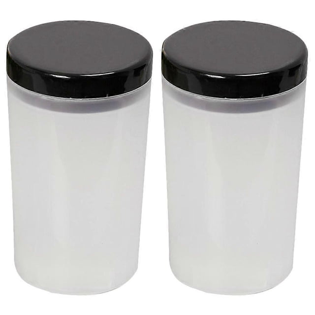 2pcs Plastic Paint Brush Cleaner Paint Brushes Cleaner Bottle Nail Art Pen Brush Cleaning Tools