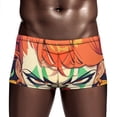 thumbnail image 3 of Psychedelic Clown Joker Men's Mesh Boxer Briefs Cooling Breathable Sports Underwear Vertical Fly, 3 of 5