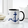 thumbnail image 6 of CafePress - Anchor Mug - 11 oz Ceramic Mug - Novelty Coffee Tea Cup, 6 of 6