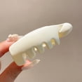 thumbnail image 5 of Matte Banana Hair Clips Twist Ponytail Holder Hair Claw Clips Strong Hold French Barrettes Fine Hair Jaw Clips Accessories for Women, 5 of 8