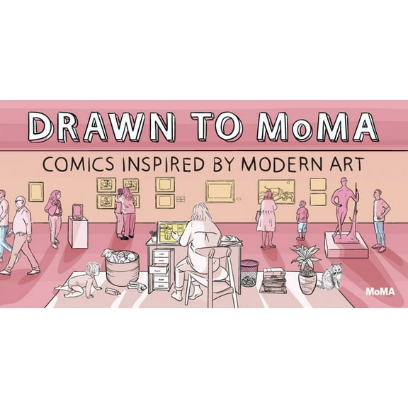 Drawn to Moma: Comics Inspired by Modern Art, (Hardcover)
