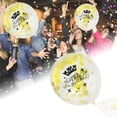 thumbnail image 4 of 10Pcs 12Inch Latex Balloons Printed Transparent Crown Balloon For Birthday(Gold happy Birthday), 4 of 7