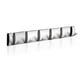 thumbnail image 2 of Moyic Colgador de puerta plegable con 6 ganchos, gancho de almacenamiento reutilizable sin perforaciones, soporte para albornoz de toalla de baño para Almacenamiento y organización del hogar Plata Moyic HA063591-04B, 2 of 6