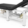 thumbnail image 6 of Holaki Heavy Duty Stationary Massage Table, Professional Spa Bed with 660lbs Capacity, Sturdy Metal Frame, Waterproof PU Leather, Ideal for Beauty, Tattoo, Reiki, Massage, Physiotherapy, Black, 6 of 9