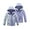 Purple, variant on MGEOY Boys Girls Reversible Jacket Lightweight Waterproof Fleece Lined Raincoat for Kids（4-12）
