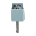 thumbnail image 2 of Retractable Wall Hook with Kawaii Peeking Cat Design, No Drill Decorative Hook for Keys Towels in Bathroom Kitchen, 2 of 6